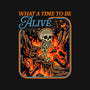 What A Time To Be Alive Horror-Mens-Premium-Tee-GoshWow