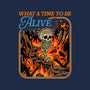 What A Time To Be Alive Horror-Mens-Premium-Tee-GoshWow