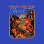 What A Time To Be Alive Horror-None-Adjustable Tote-Bag-GoshWow