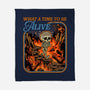 What A Time To Be Alive Horror-None-Fleece-Blanket-GoshWow