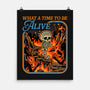 What A Time To Be Alive Horror-None-Matte-Poster-GoshWow