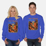 What A Time To Be Alive Horror-Unisex-Crew Neck-Sweatshirt-GoshWow
