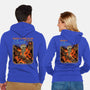 What A Time To Be Alive Horror-Unisex-Zip-Up-Sweatshirt-GoshWow