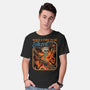 What A Time To Be Alive Horror-Mens-Basic-Tee-GoshWow