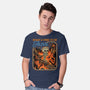 What A Time To Be Alive Horror-Mens-Basic-Tee-GoshWow