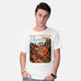 What A Time To Be Alive Horror-Mens-Basic-Tee-GoshWow