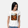 What A Time To Be Alive Horror-Womens-Basic-Tee-GoshWow
