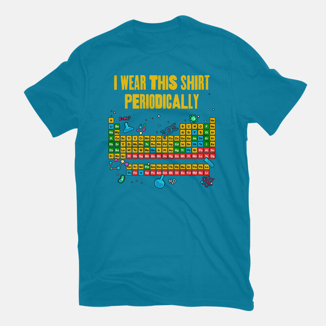 I Wear This Shirt Periodically-Mens-Basic-Tee-GoshWow