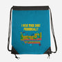 I Wear This Shirt Periodically-None-Drawstring-Bag-GoshWow