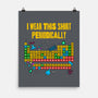 I Wear This Shirt Periodically-None-Matte-Poster-GoshWow