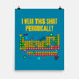 I Wear This Shirt Periodically-None-Matte-Poster-GoshWow