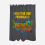 I Wear This Shirt Periodically-None-Polyester-Shower Curtain-GoshWow