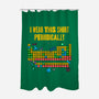 I Wear This Shirt Periodically-None-Polyester-Shower Curtain-GoshWow
