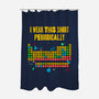 I Wear This Shirt Periodically-None-Polyester-Shower Curtain-GoshWow