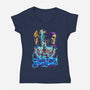 Have The Power-Womens-V-Neck-Tee-Diego Oliver