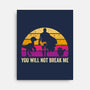 You Will Not Break Me Vintage-None-Stretched-Canvas-DrMonekers