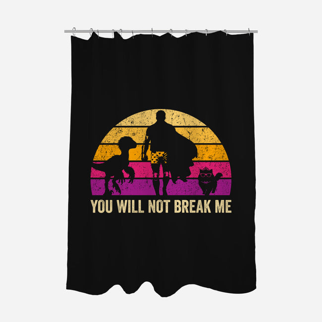 You Will Not Break Me Vintage-None-Polyester-Shower Curtain-DrMonekers