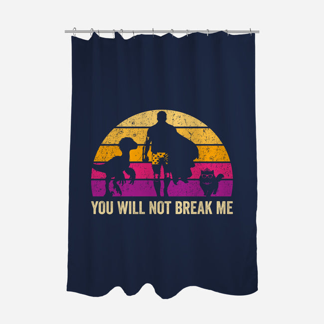 You Will Not Break Me Vintage-None-Polyester-Shower Curtain-DrMonekers