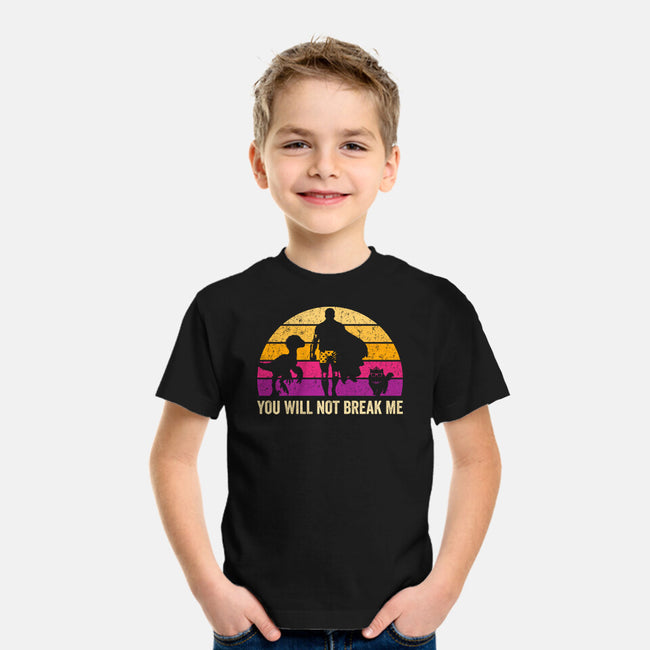 You Will Not Break Me Vintage-Youth-Basic-Tee-DrMonekers