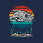 Falcon Vintage-None-Glossy-Sticker-DrMonekers