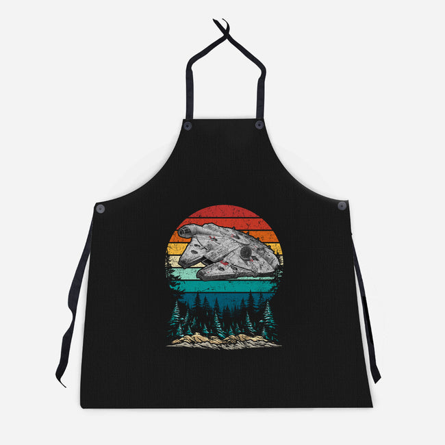 Falcon Vintage-Unisex-Kitchen-Apron-DrMonekers