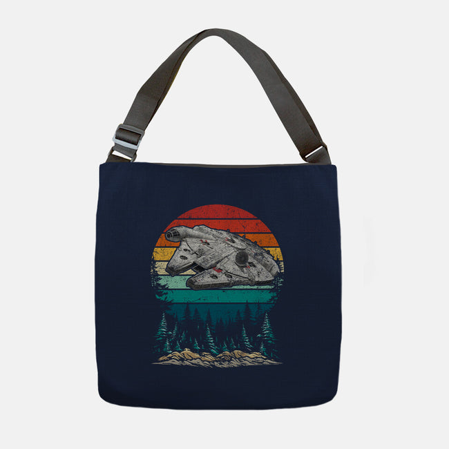 Falcon Vintage-None-Adjustable Tote-Bag-DrMonekers