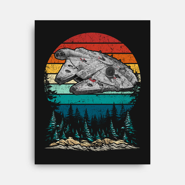 Falcon Vintage-None-Stretched-Canvas-DrMonekers