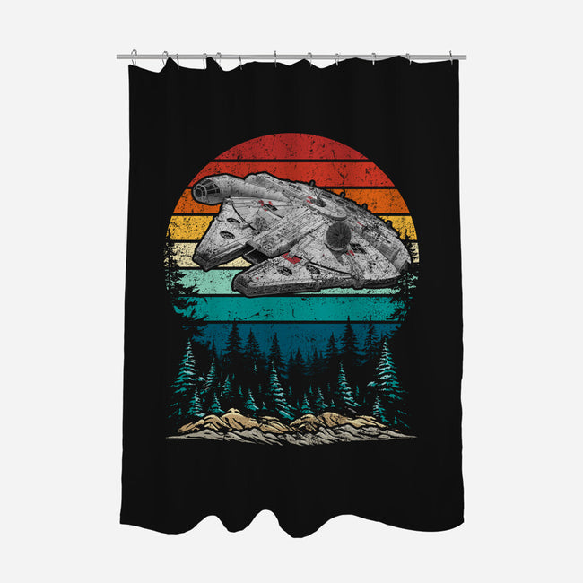 Falcon Vintage-None-Polyester-Shower Curtain-DrMonekers