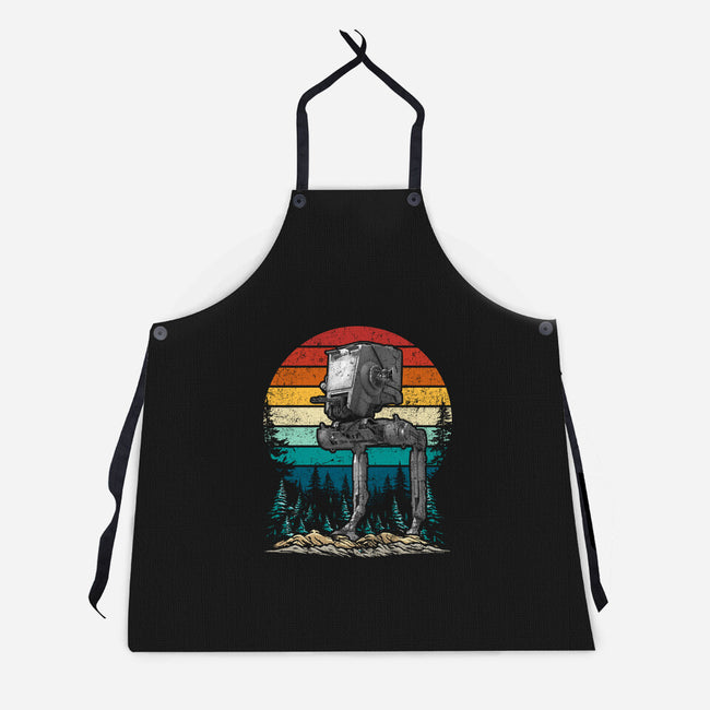 Scout Walker Vintage-Unisex-Kitchen-Apron-DrMonekers