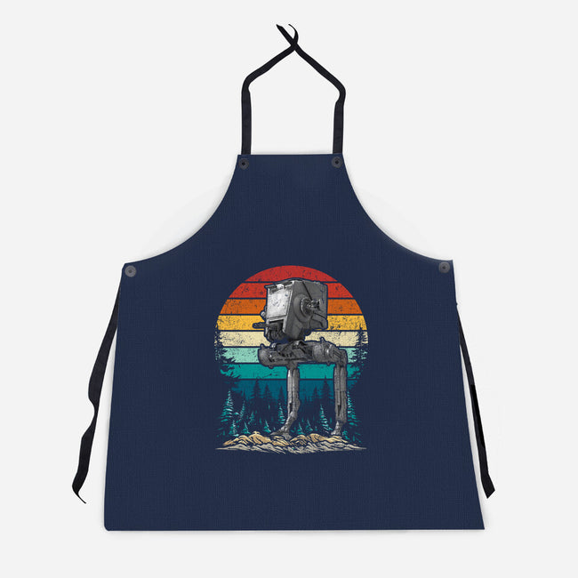 Scout Walker Vintage-Unisex-Kitchen-Apron-DrMonekers