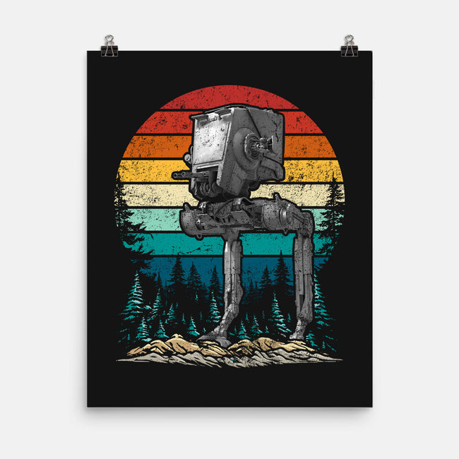 Scout Walker Vintage-None-Matte-Poster-DrMonekers