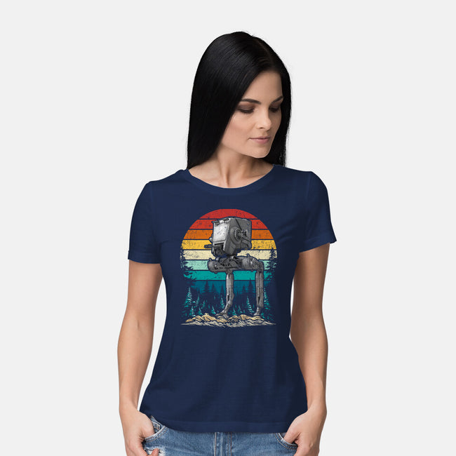 Scout Walker Vintage-Womens-Basic-Tee-DrMonekers