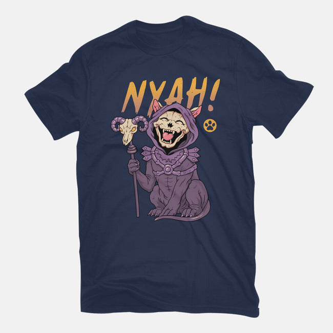 Nyah Skeleton Cat-Mens-Premium-Tee-vp021