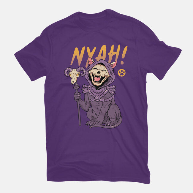 Nyah Skeleton Cat-Mens-Premium-Tee-vp021