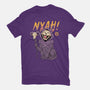 Nyah Skeleton Cat-Mens-Basic-Tee-vp021