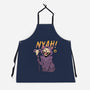 Nyah Skeleton Cat-Unisex-Kitchen-Apron-vp021