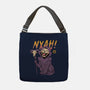 Nyah Skeleton Cat-None-Adjustable Tote-Bag-vp021