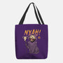 Nyah Skeleton Cat-None-Basic Tote-Bag-vp021
