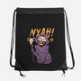 Nyah Skeleton Cat-None-Drawstring-Bag-vp021