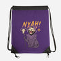 Nyah Skeleton Cat-None-Drawstring-Bag-vp021