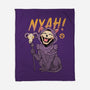 Nyah Skeleton Cat-None-Fleece-Blanket-vp021