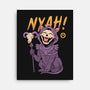 Nyah Skeleton Cat-None-Stretched-Canvas-vp021
