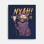 Nyah Skeleton Cat-None-Stretched-Canvas-vp021