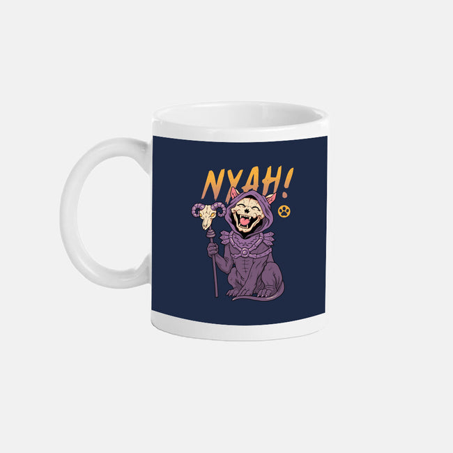 Nyah Skeleton Cat-None-Mug-Drinkware-vp021