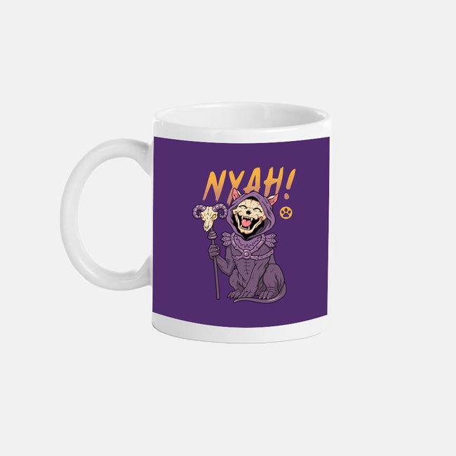 Nyah Skeleton Cat-None-Mug-Drinkware-vp021