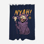 Nyah Skeleton Cat-None-Polyester-Shower Curtain-vp021
