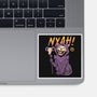 Nyah Skeleton Cat-None-Glossy-Sticker-vp021