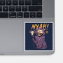 Nyah Skeleton Cat-None-Glossy-Sticker-vp021
