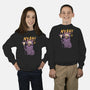 Nyah Skeleton Cat-Youth-Crew Neck-Sweatshirt-vp021
