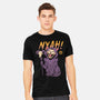 Nyah Skeleton Cat-Mens-Heavyweight-Tee-vp021